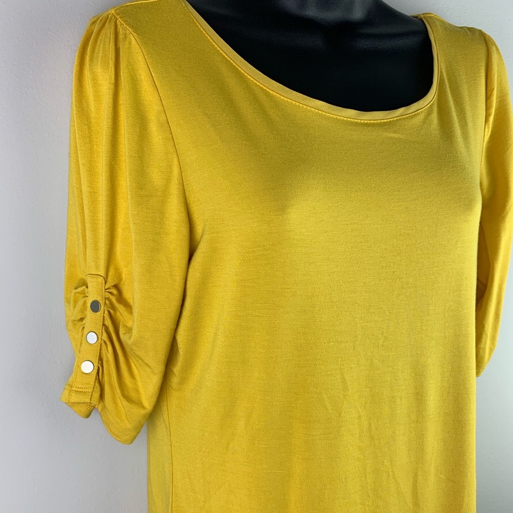 Studded Sleeve Top